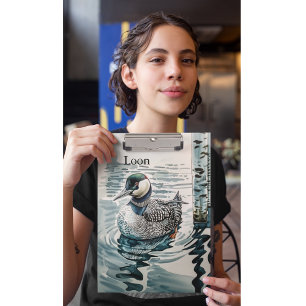 Loon on the water, Clipboard