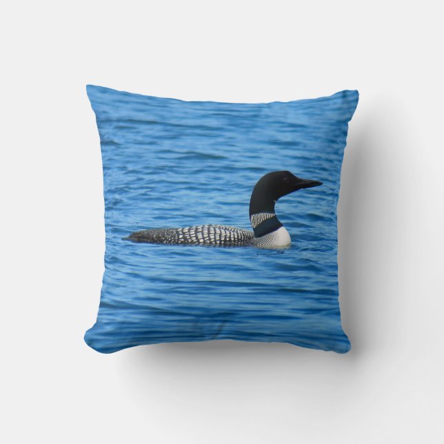Loon pillow (Front)