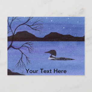 Loon Postcard