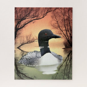 Loon Reflections Jigsaw Puzzle
