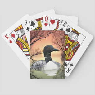 Loon Reflections Playing Cards