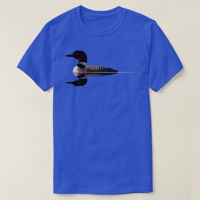 Loon Reflections T-Shirt (Design Front)
