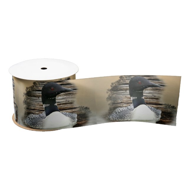 Loon Satin Ribbon (Spool)