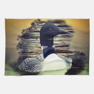 Loon Tea Towel