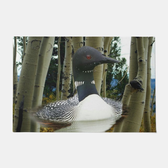 Loon Wilderness Doormat (Front)