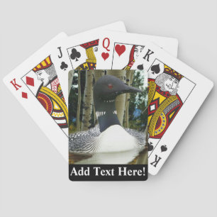 Loon Wilderness Playing Cards