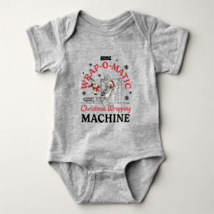 LOONEY TUNES™   ACME Wrap-O-Matic Wrapping Machine Baby Bodysuit