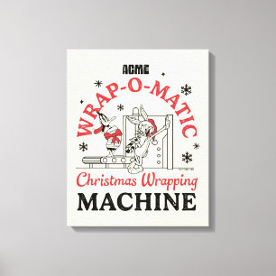LOONEY TUNES™ ACME Wrap-O-Matic Wrapping Machine Canvas Print