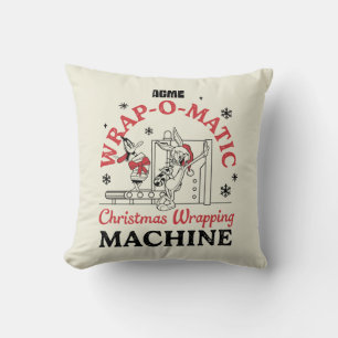 LOONEY TUNES™   ACME Wrap-O-Matic Wrapping Machine Cushion