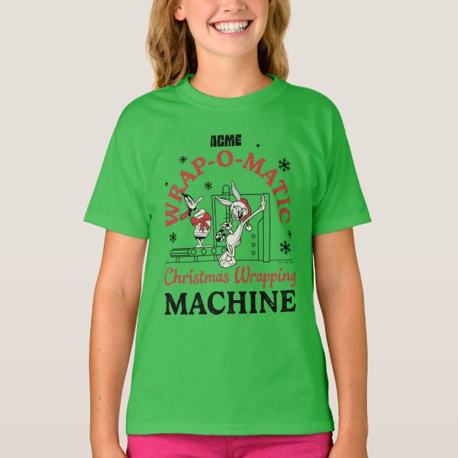 LOONEY TUNES™ | ACME Wrap-O-Matic Wrapping Machine T-Shirt (Front)