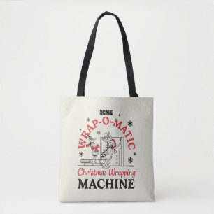 LOONEY TUNES™   ACME Wrap-O-Matic Wrapping Machine Tote Bag