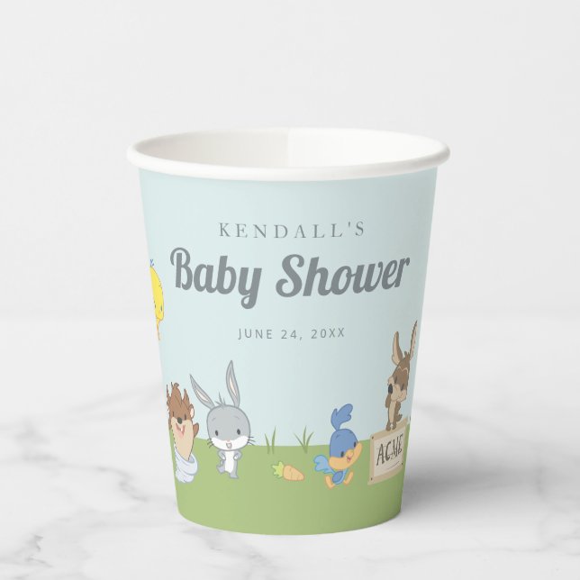 LOONEY TUNES™ Baby Shower Paper Cups (Left)