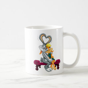 Looney Tunes Bugs And Lola Hearts Valentines Day  Coffee Mug