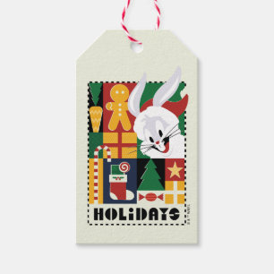 LOONEY TUNES™ BUGS BUNNY™ Holidays Badge Gift Tags