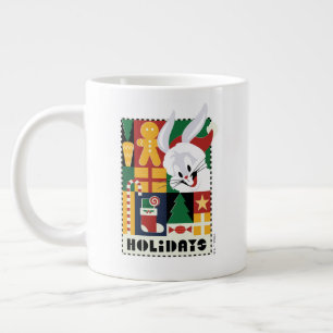 LOONEY TUNES™ BUGS BUNNY™ Holidays Badge Large Coffee Mug