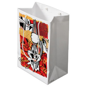 LOONEY TUNES™   BUGS BUNNY™ Pop-up Graphic Medium Gift Bag