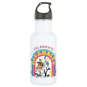 LOONEY TUNES™ - Celebrate Diversity Pride Rainbow 532 Ml Water Bottle