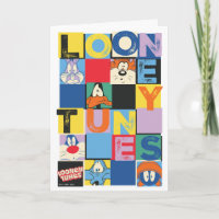 LOONEY TUNES™ Character Chequered Blocks