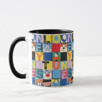 LOONEY TUNES™ Character Chequered Blocks