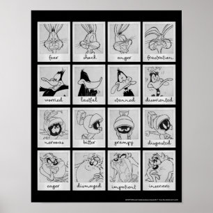 LOONEY TUNES™ Character Emotion Chart