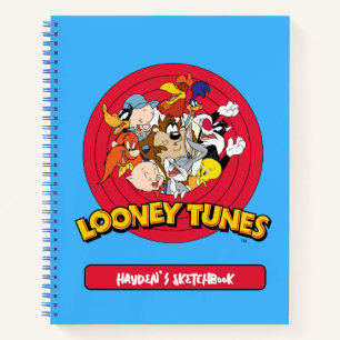 LOONEY TUNES™ Character Logo Drawing Notebook