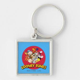 LOONEY TUNES™ Character Logo Key Ring