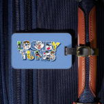 LOONEY TUNES™ Characters in Lettering Luggage Tag<br><div class="desc">LOONEY TUNES™ | Check out this funn Looney Tunes logo featuring Marvin the Martian,  Taz,  Bugs Bunny,  Sylvester,  and Tweety in the letters!</div>