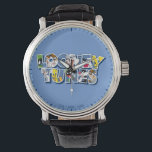 LOONEY TUNES™ Characters in Lettering Watch<br><div class="desc">LOONEY TUNES™ | Check out this funn Looney Tunes logo featuring Marvin the Martian,  Taz,  Bugs Bunny,  Sylvester,  and Tweety in the letters!</div>