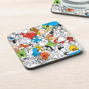 LOONEY TUNES™ Color Pop Pattern Coaster