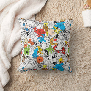 LOONEY TUNES™ Color Pop Pattern Cushion