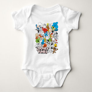 LOONEY TUNES™ Colour Pop Pattern Baby Bodysuit