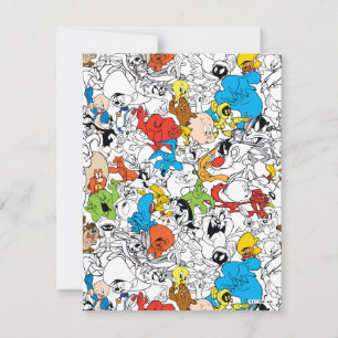 LOONEY TUNES™ Colour Pop Pattern Card