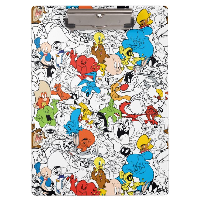 LOONEY TUNES™ Colour Pop Pattern Clipboard (Front)