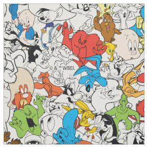 LOONEY TUNES™ Colour Pop Pattern Fabric