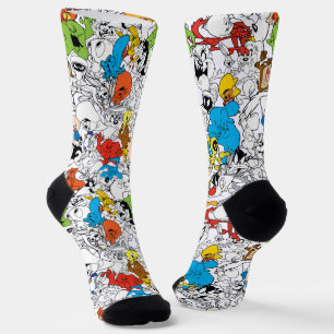 LOONEY TUNES™ Colour Pop Pattern Socks
