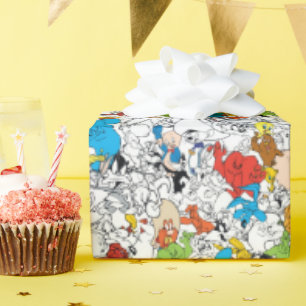 LOONEY TUNES™ Colour Pop Pattern Wrapping Paper