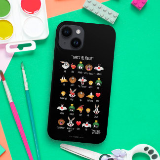 LOONEY TUNES™ Emoji Chart Case-Mate iPhone 14 Case