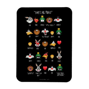 LOONEY TUNES™ Emoji Chart Magnet