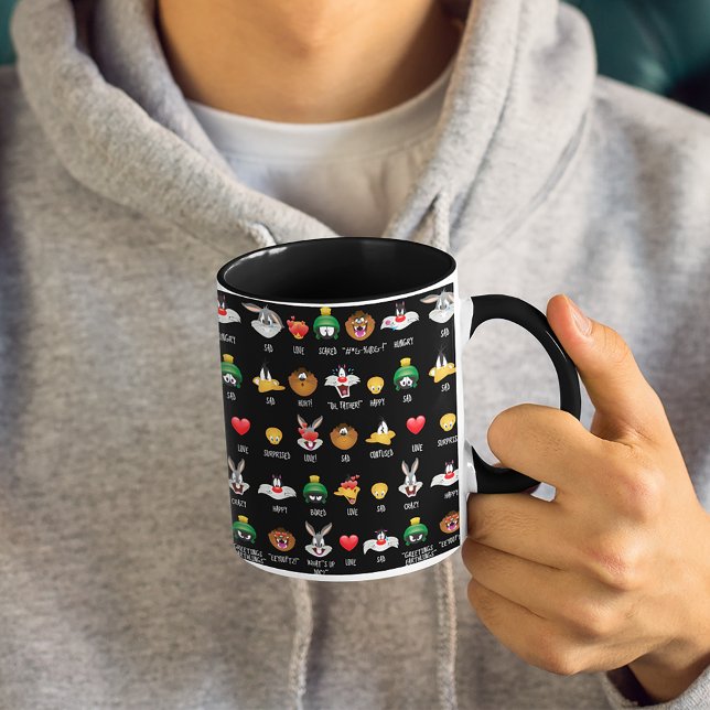 LOONEY TUNES™ Emoji Chart Mug (Creator Uploaded)