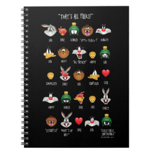 LOONEY TUNES™ Emoji Chart Notebook