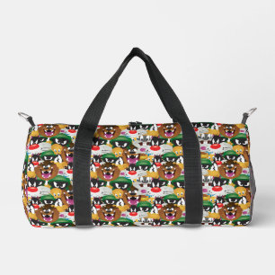 LOONEY TUNES™ Emoji Pattern Duffle Bag