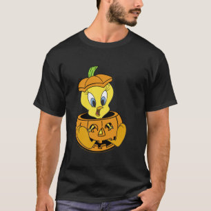 Looney Tunes Halloween Tweety Bird Pumpkin T-Shirt