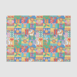 LOONEY TUNES™   Happy Holidays Christmas Pattern Tissue Paper