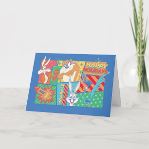 LOONEY TUNES™   Happy Holidays Pattern Card