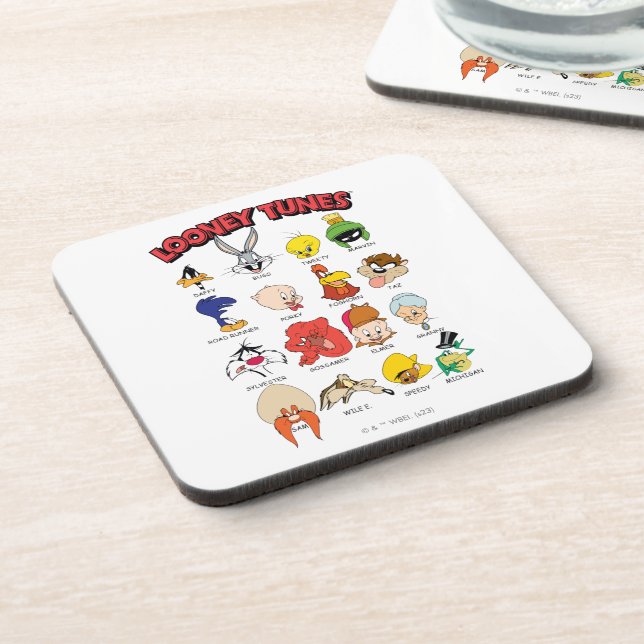 LOONEY TUNES™ Headshots Coaster (Left Side)