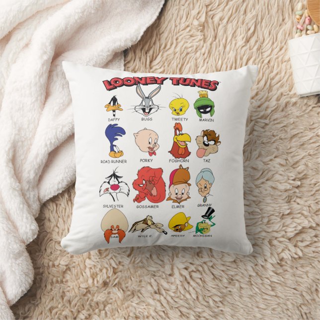 LOONEY TUNES™ Headshots Cushion (Blanket)