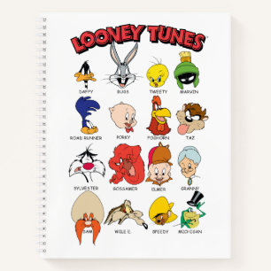 LOONEY TUNES™ Headshots Notebook