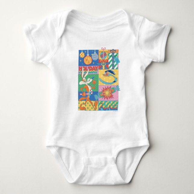 LOONEY TUNES™ | Holiday Fun Baby Bodysuit (Front)
