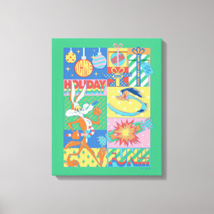 LOONEY TUNES™ Holiday Fun Canvas Print