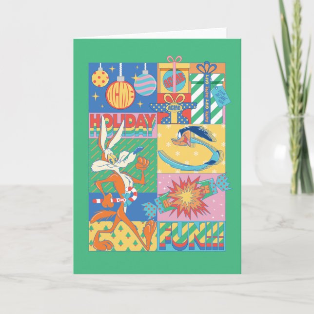 LOONEY TUNES™ | Holiday Fun Note Card (Front)